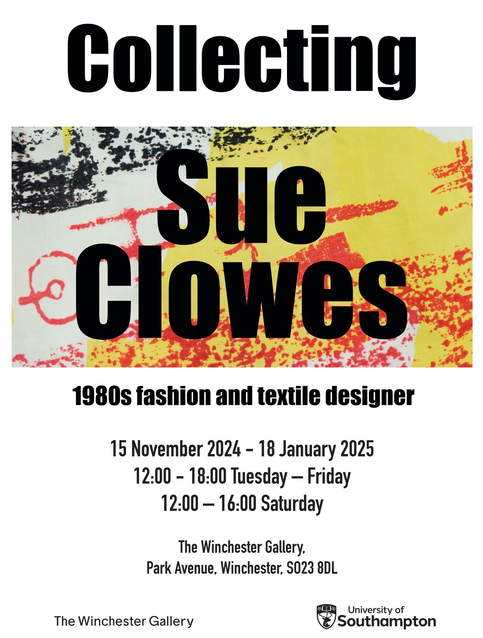 Collecting Sue Clowes: 1980s Fashion and Textile Design